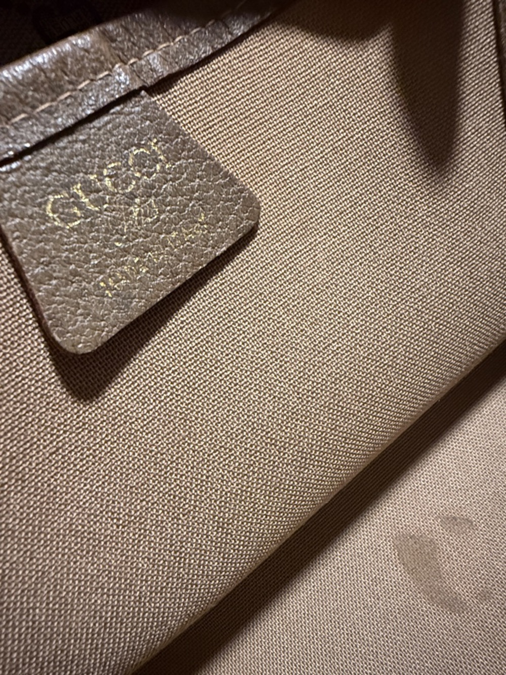 Gucci Plus Sherry Line tote bag vintage preowned - Picture 11 of 16